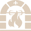 Logo la flamme angevine icone beige Logo la flamme angevine icone beige